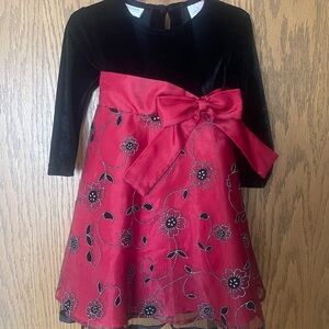 Blueberi Boulevard Black and Red Dress